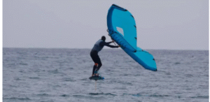 foiling board setup